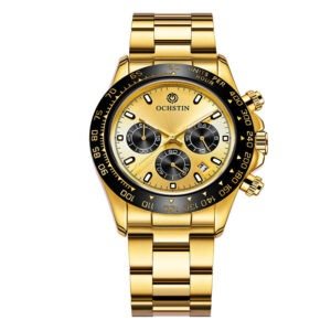 Stainless Steel Waterproof Watch Multi-function Timing Running Second | ShopDecimals