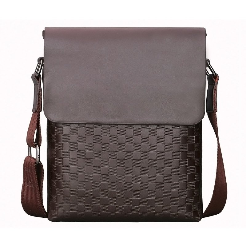Ultra‑Light 0.35 kg Crossbody Messenger Bag – Compact 20×24×6 cm PU Leather for Hands‑Free Commute | Shopdecimals