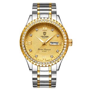 Couple Watches Quartz Gold Diamond Minimalist Wristwatches | ShopDecimals