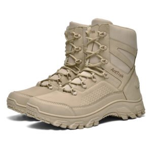 Lightweight Supportive Hiking Boots for Men – Large Sizes 39‑46, Durable Oxford Upper, Triple‑Tone Colors – Shopdecimals