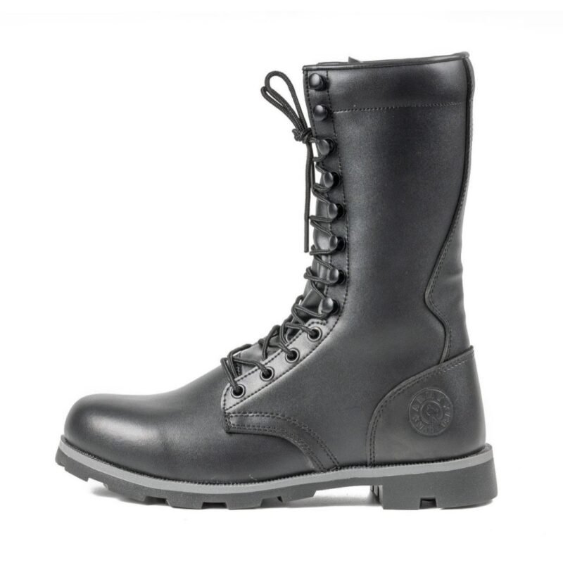 Lightweight 1.10 kg Tactical High‑Top Combat Boots – Large Sizes 38‑46, Full‑Leather Stability for Long Patrols – Shopdecimals