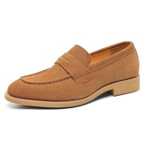 Formal Business-Casual Leather Mens Slip-On Loafers | ShopDecimals