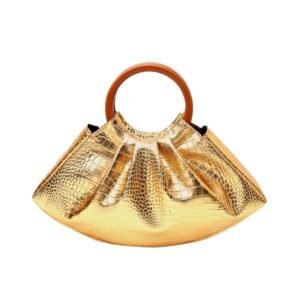 Stylish And Chic Handbag With Fashionable Pleats | ShopDecimals