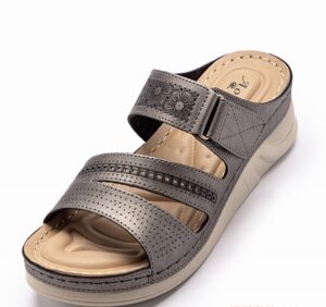 Plus Sizes Wedge Platform Casual Slippers | ShopDecimals