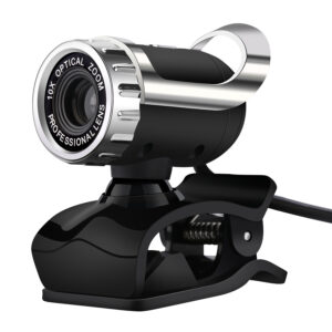 Ultra‑Light 0.10 kg USB‑Powered HD Webcam with Night Vision & Built‑In Mic – Plug‑and‑Play Clear Video for Home Office and Meetings