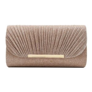 Women's Hardware Edge Party Pattern Fine Pink Clutch | ShopDecimals