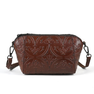 Women's Vintage‑Style Crossbody Shoulder Bag, Full‑Grain Leather, Feather‑Light Carry, Perfect Office‑to‑Weekend Companion – Shopdecimals