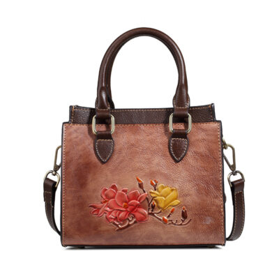 Retro‑Style Full‑Grain Cowhide Messenger Bag – ergonomic strap, hidden inner pocket, fits cabin‑bag size, ages beautifully – Shopdecimals