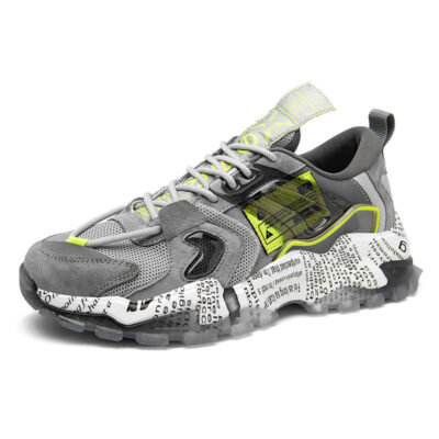 Mesh Breathable Running Shoes Personality Trend Daddy Shoes | ShopDecimals