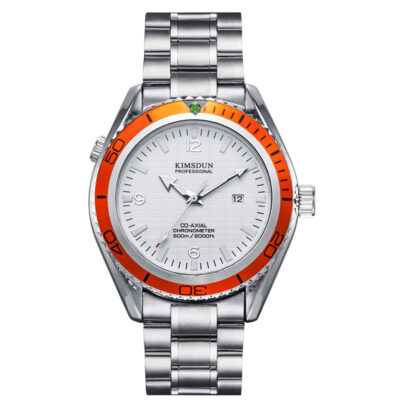 Fashion Stainless Steel Quartz Watch With Calendar | ShopDecimals
