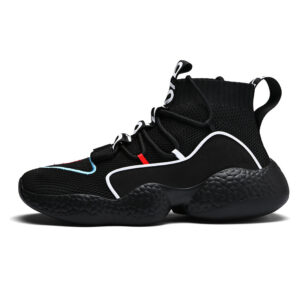 Men's Large Size Breathable Camouflage Platform Casual High Top Shoes