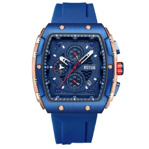 RuiGe Brand Watch Outdoor-style Barrel-shaped Wristwatch | ShopDecimals