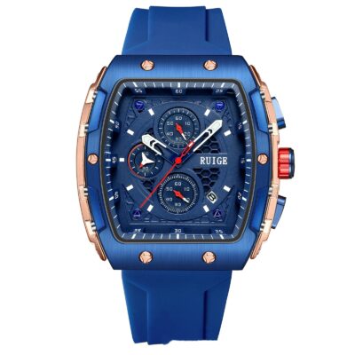 RuiGe Brand Watch Outdoor-style Barrel-shaped Wristwatch | ShopDecimals