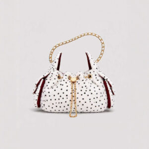 Women's Retro Chanel-Style Handbag With Chain Strap Can Be Carried As A Tote Or Crossbody Bag