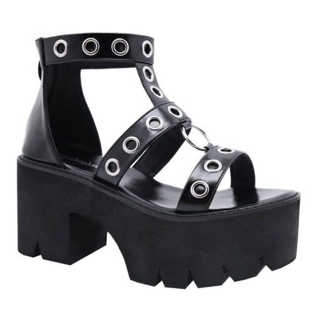Lightweight Black Metal‑Ring Chunky Heels – 8 cm Super‑High Platform Sandals with Waterproof PU, Slip‑Resistant Sole – Shopdecimals
Product Information:Upper Material: Artificial PU Sole Material: Rubber Style: Europe and America Heel height: super high heel (above 8cm) Popular elements: thick heel, waterproof platform, metal decoration, T-strap (instep), Roman style Wearing style: back zipper Function: Waterproof         Foot length 2222.52323.52424.525shoe size 34353637383940Package List:Heels * 1

Stay poised all night with a lightweight, sculptural heel that distributes weight evenly for effortless comfort. At just 0.83 kg, these black metal‑ring chunky sandals reduce fatigue without sacrificing bold style, inviting you to explore the full feature set.

https://shopdecimals.com.ng/metal-ring-hollow-high-heel-chunky-sandals-shopdecimals/