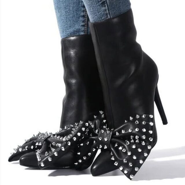 Shopdecimals Ultra‑High Stiletto Ankle Boots – 100 cm Heel, Bow Detail, All‑Day Comfort for Women
Product InformationPattern: Solid ColorToe holder shape: PointedShoe Upper material: PUHeel height: super high heel (above 8cm)Heel shape: stiletto heelSize: 35,36,37,38,39,40,41,42,43,44Cutting depth: Middle mouth (7-11cm)Applicable Gender: FemaleApplicable age: AdultStyle: European and AmericanPackage List:High heels * 1 pair

Elevate your silhouette with precision‑engineered stiletto support that holds you confidently all night. The 1.32 kg black ankle boot balances sleek height with stable weight distribution, so you stride without fatigue. Discover how its sculpted fit transforms every step.

https://shopdecimals.com.ng/catwalk-stiletto-heel-ankle-boots-bow-shopdecimals/