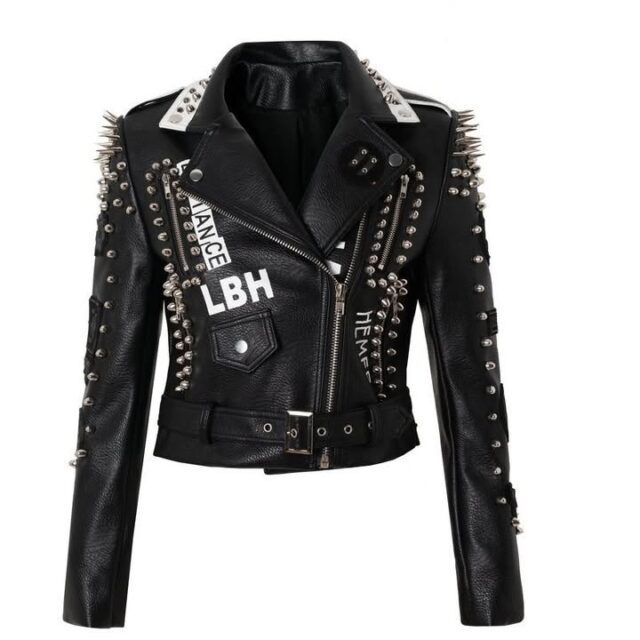 Lightweight Punk Leather Jacket with Windmill Graffiti – Bold Edge, 6‑Size Fit – Shopdecimals Women’s Fashion
Product information:Style: punkCollar type: suit collarWhether hooded: not hoodedPopular elements: beads, rivets, contrasting colors, diamondsLeather classification: imitation leatherLeather: PUColour: BlackSize: S,M,L,XL,XXL,XXXLSize Information:Size: S,M,L,XL,XXL,XXXLSize（Unit：cm）LengthShoulderBustSleeveCuffS4636845921M4737886022L4838926123XL4939966224XXL50401006325Packing list:Jacket*1

Stand out with effortless edge while staying comfortably light; the 1.08 kg black leather jacket delivers bold style without bulk, and its extended size range ensures a perfect fit for every figure. Discover how its crafted details elevate your wardrobe.

https://shopdecimals.com.ng/new-punk-rock-windmill-graffiti-leather-jacket/